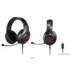 CASTI A4TECH Bloody gaming, cu fir, tip standard, utilizare multimedia (PC and more), microfon pe casca, iluminare, negru, USB, cablu 2m, 