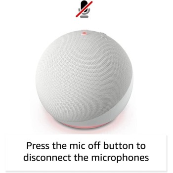 Amazon Echo Dot 5, with Alexa, White 