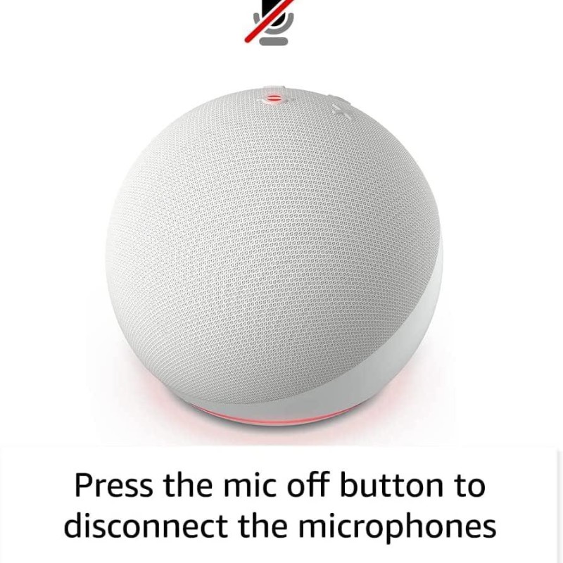 Amazon Echo Dot 5, with Alexa, White 