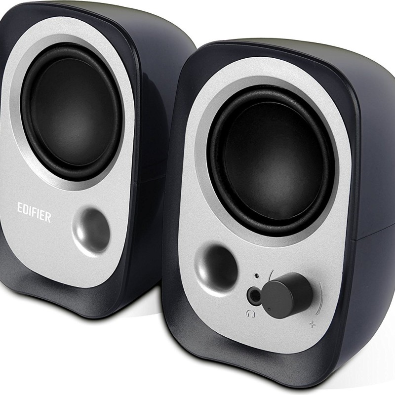 BOXE EDIFIER 2.0, RMS:   4W (2 x 2W), bass reflex port, USB power, black, 