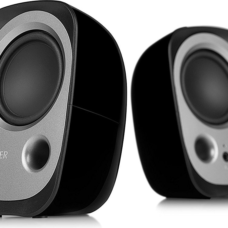 BOXE EDIFIER 2.0, RMS:   4W (2 x 2W), bass reflex port, USB power, black, 