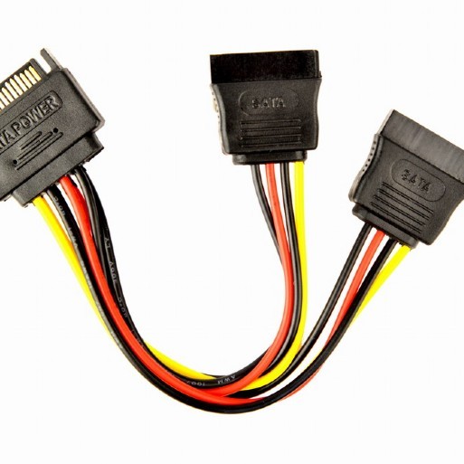 Cablu Alimentare splitter SATA, 0.15 m, Gembird 