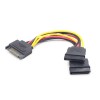 Cablu Alimentare splitter SATA, 0.15 m, Gembird 