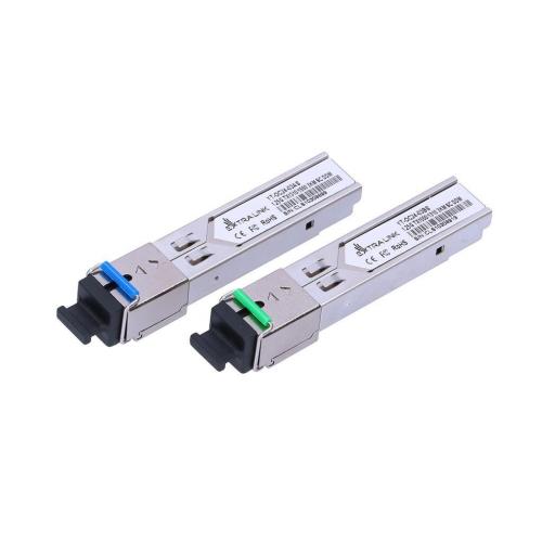 EXTRALINK ex.2220 SFP 1.25G WDM 1310/1550NM 3KM SC - PAIR - singlemode fiber 