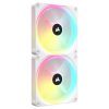 Ventilator Corsair iCUE LINK QX140 RGB WHITE 