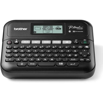 Imprimanta Direct Termic BROTHER 180dpi PT-D460BTVP, Viteza de tiparire: 30mm/s, Latime max de imprimare: 18mm|Conectiv: BT|USB, Imprimare Cod de bare: DA, (Timbru verde 3.5 RON), 