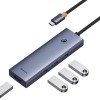 HUB USB Baseus UltraJoy 4 in 1, input USB Type-C, output 4 x USB 3.0, gri 