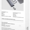 HUB USB Baseus UltraJoy 4 in 1, input USB Type-C, output 4 x USB 3.0, gri 