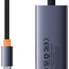 HUB USB Baseus UltraJoy 4 in 1, input USB Type-C, output 4 x USB 3.0, gri 