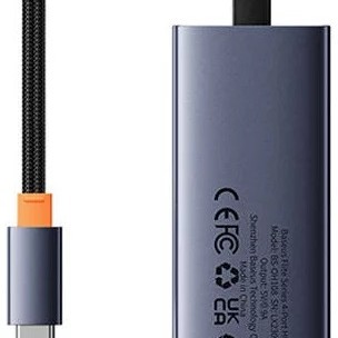 HUB USB Baseus UltraJoy 4 in 1, input USB Type-C, output 4 x USB 3.0, gri 
