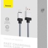 CABLU alimentare si date Baseus, Fast Charging Data Cable pt. smartphone, USB (T) la USB Type-C (T),  100W, 1m, negru, 