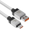 CABLU alimentare si date Baseus, Fast Charging Data Cable pt. smartphone, USB (T) la USB Type-C (T), 100W, 1m, alb, 