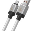 CABLU alimentare si date Baseus, Fast Charging Data Cable pt. smartphone, USB (T) la USB Type-C (T), 100W, 1m, alb, 