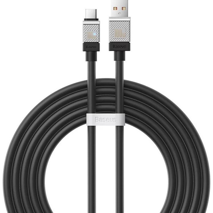 CABLU alimentare si date Baseus, Fast Charging Data Cable pt. smartphone, USB (T) la USB Type-C (T), 100W, 2m, negru, 