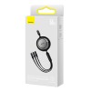 CABLU alimentare si date Baseus, Fast Charging Data Cable pt. smartphone, USB la USB-C / Lightning / Micro, 66W/2A, 480Mbps, negru 