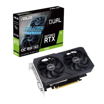 VGA PCIE16 RTX3050 8GB GDDR6/DUAL-RTX3050-O8G-V2 ASUS 