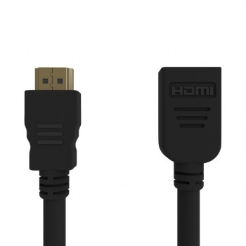 CABLU video GEMBIRD, HDMI (T) la HDMI (M) 2.0, 4.5m, prelungitor, conectori auriti, rezolutie maxima 4K (3840 x 2160) la 60 Hz, Cu, negru, 