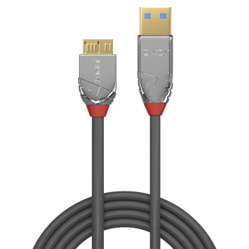 Cablu Lindy 0.5m USB 3.2 A to Micro-B 