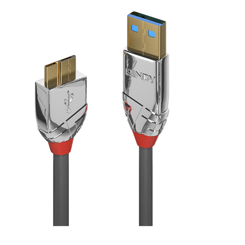 Cablu Lindy 0.5m USB 3.2 A to Micro-B 