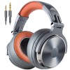 Casca OneOdio cu fir detasabil, tip over ear, utilizare profesionala, DJ, conectare prin Jack 3.5 mm | Jack 6.35 mm, difuzor 50 mm, impedanta 32 Ohm, gri, 