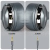 Casca OneOdio cu fir detasabil, tip over ear, utilizare profesionala, DJ, conectare prin Jack 3.5 mm | Jack 6.35 mm, difuzor 50 mm, impedanta 32 Ohm, gri, 
