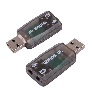 PLACA de SUNET Spacer, extern, 5.1, interfata USB 2.0, conectori 3.5 mm jack, 