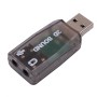 PLACA de SUNET Spacer, extern, 5.1, interfata USB 2.0, conectori 3.5 mm jack, 