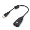 PLACA de SUNET Spacer, extern, 7.1, interfata USB 2.0, cablu 18cm, conectori 3.5 mm jack, 
