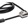CABLU securitate KENSINGTON pt. notebook slot standard, cheie standard, 1.8m, cablu otel, permite rotire cablu, 