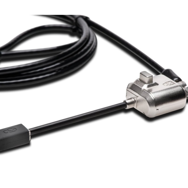 CABLU securitate KENSINGTON pt. notebook slot standard, cheie standard, 1.8m, cablu otel, permite rotire cablu, 