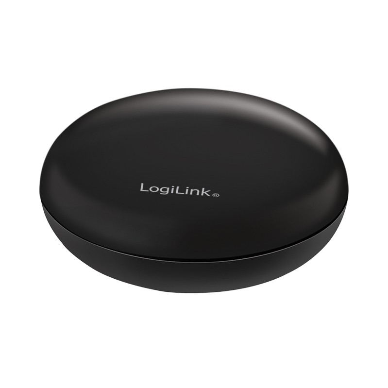 TELECOMANDA LOGILINK, Wi-Fi Smart, alimentare USB, IP30, compatibil TUYA, Amazon Alexa si Google Home, negru 