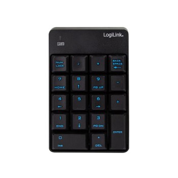 TASTATURA numerica  Logilink, wireless, 18 taste, negru, 
