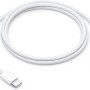 CABLU alimentare si date Apple pt.smartphone  USB Type-C (T) la USB Type-C (T), braided, lungime 1m, alb, 