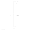 Extensie suport monitor Neomounts NM 100 cm extension pole FPMA-C340BLACK,