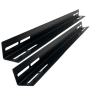 Profil de sustinere L cu lungimea de 650 mm pentru cabinete metalice rack 19