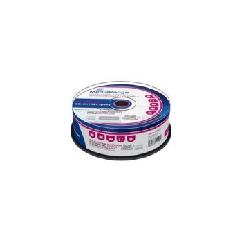 MediaRange CD-R 700MB|80min, fullsurface ink printable, Cake 25 