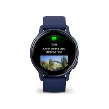 Ceas Garmin vivoactive 5 Blue/Blue Metal 
