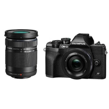 CAMERE foto Olympus E-M10 IV 1442 EZ Pancake Double Zoom Kit blk/blk 