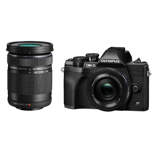 CAMERE foto Olympus E-M10 IV 1442 EZ Pancake Double Zoom Kit blk/blk 