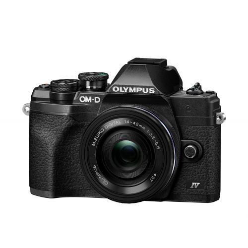 CAMERE foto Olympus E-M10 Mark IV 1442 EZ Pancake Kit blk/blk 