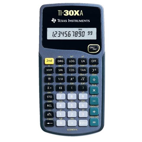CALCULATOR de BIROU Texas Instruments STIINTIFIC TI-30XA, 10 digiti 