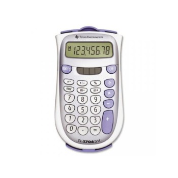 CALCULATOR de BIROU Texas Instruments TI-1706 SV, 8-digit, giant SuperView display and dual power, change sign (+/-) 