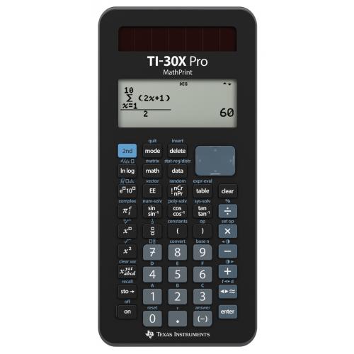 CALCULATOR de BIROU Texas Instruments TI-30X PRO MathPrint, advanced scientific calculator 