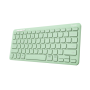 TASTATURI Trust  LYRA Compact Wireless and rechargeable Keyboard Green US 