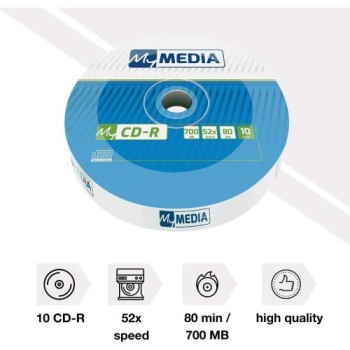 BLANCURI  Verbatim  CD-R 52x 700MB 10PK Wrap 
