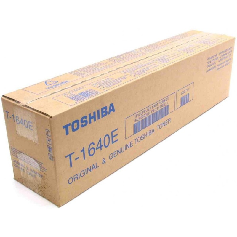 Toner Original Toshiba Black, T-1640E 24K, pentru E-Studio 163|E-Studio 165|E-Studio 166|E-Studio 167|E-Studio 203|E-Studio 205|E-Studio 206|E-Studio 207|E-Studio 237, 24K,