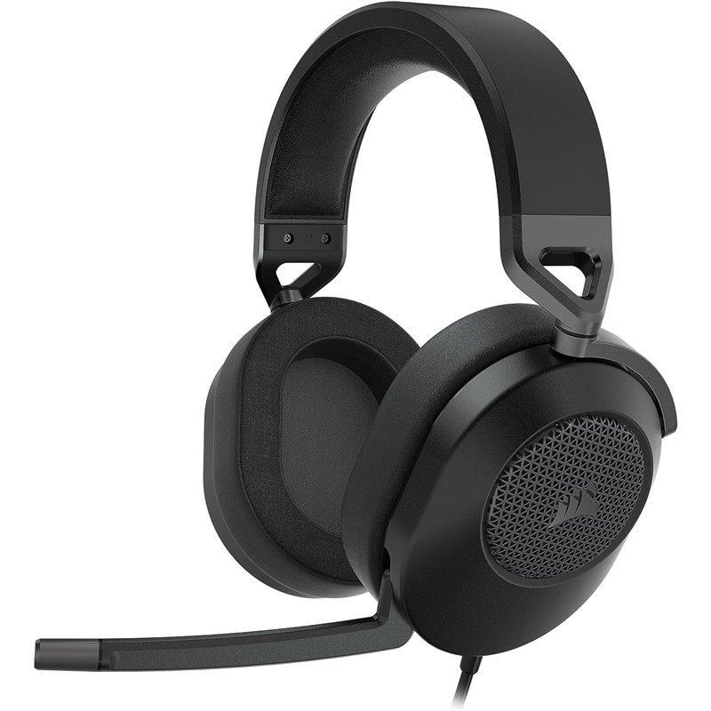 CASTI Corsair - gaming CR HEADPHONES HS65 WIRELESS CARBON V2 