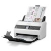 Scanner Portabil  EPSON DS-730N, A4, Viteza de scanare duplex: 40ppm/80ipm, Optiuni: , Conectivitate:USB, Scanare ambele fete:Da, ADF:100coli, (Timbru  Verde11Lei) 