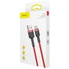 CABLU alimentare si date Baseus Cafule, Fast Charging Data Cable pt. smartphone, USB la USB Type-C 3A, 1m, rosu 