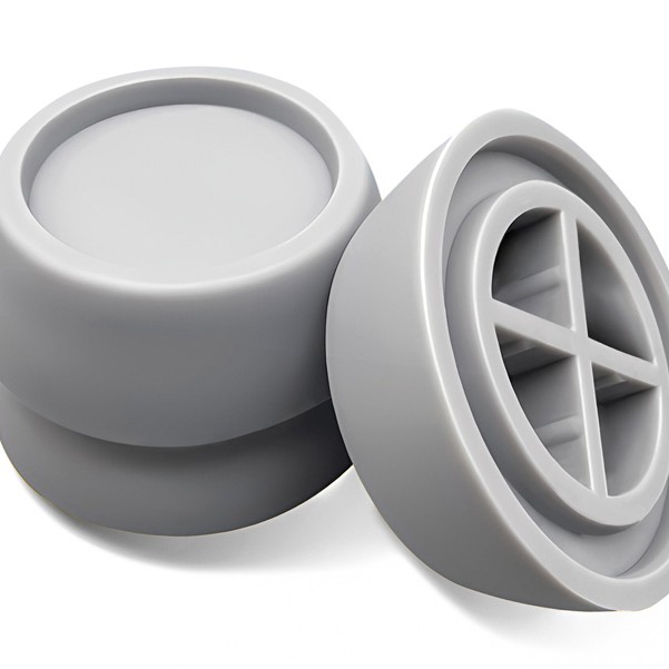PICIOARE cauciucate anti-vibratii Superior, pentru masina de spalat / uscator rufe, alb, 